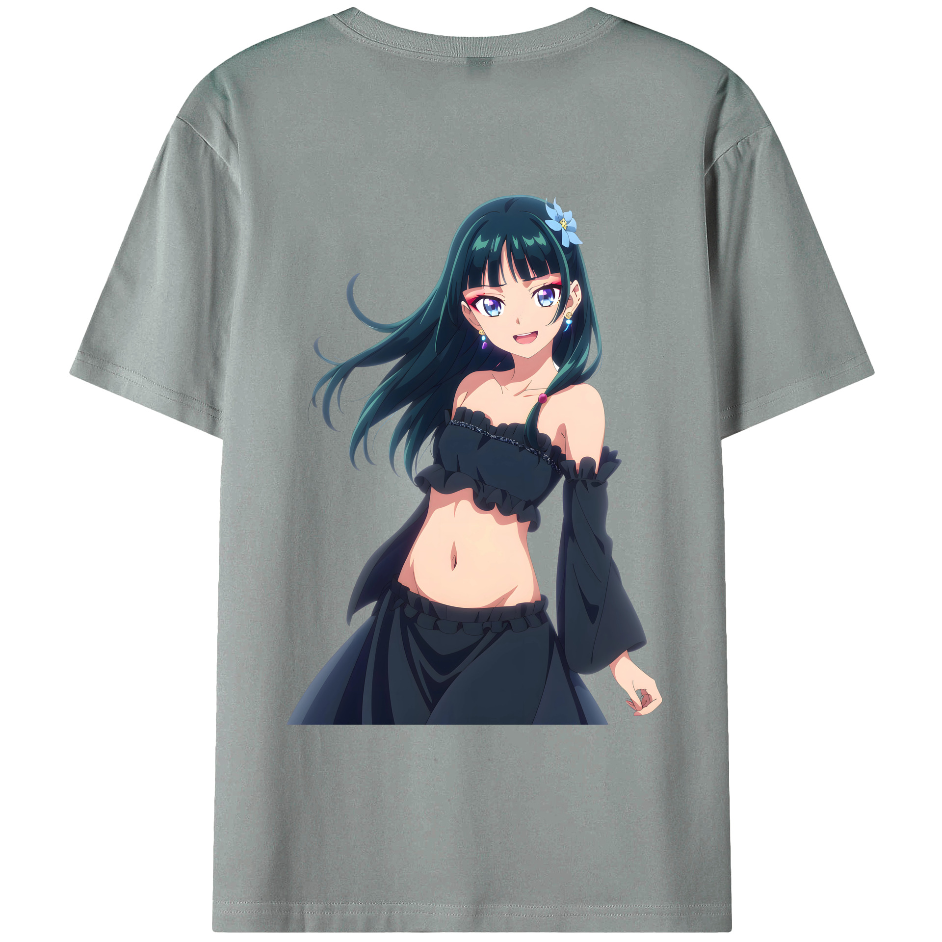 （画像用） 薬屋のひとりごと The Apothecary Diaries 綿100％ メンズ半袖Tシャツ（バックプリント） 通気性